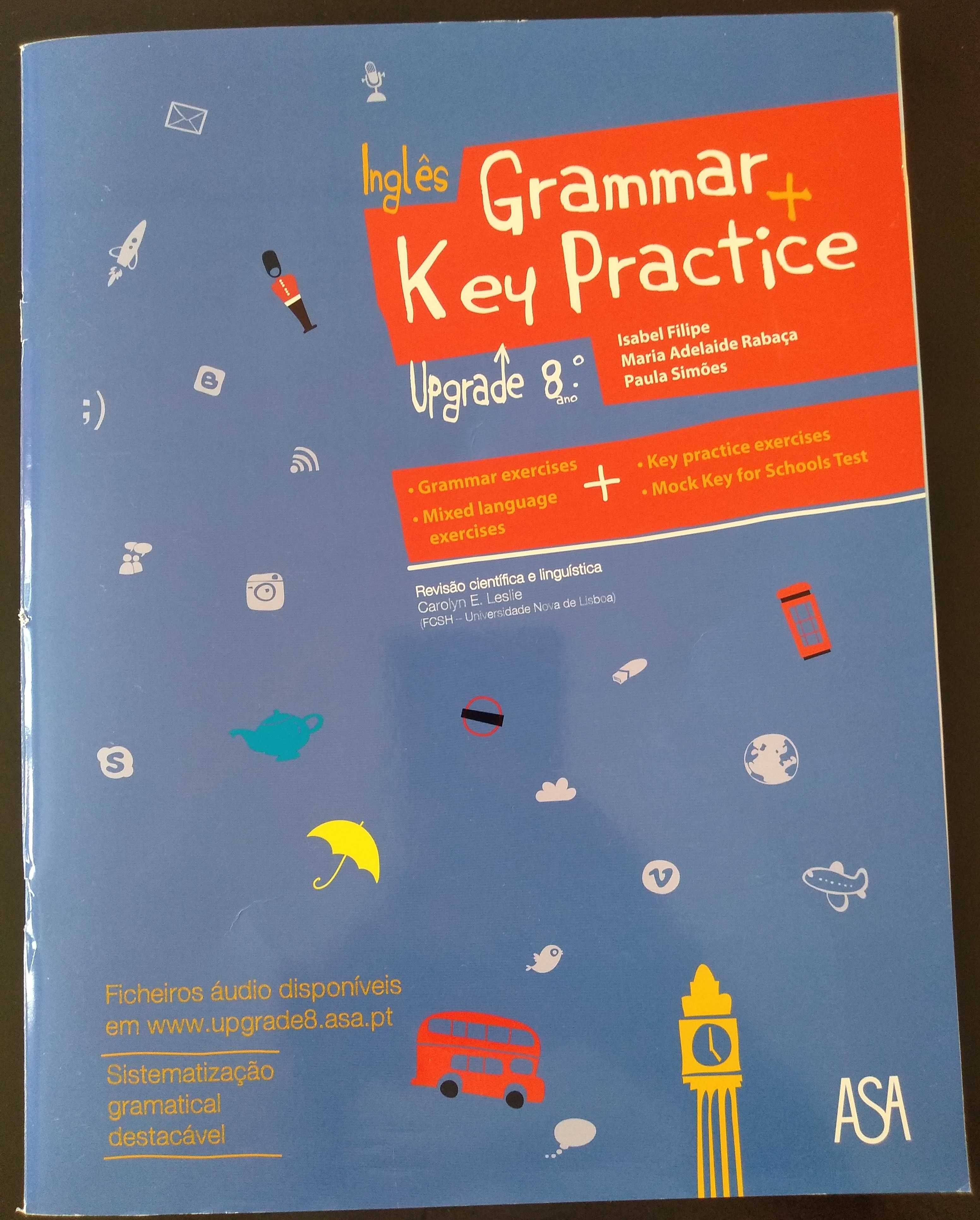 Upgrade - Inglês - 8º ano - Grammar+KEY Practice