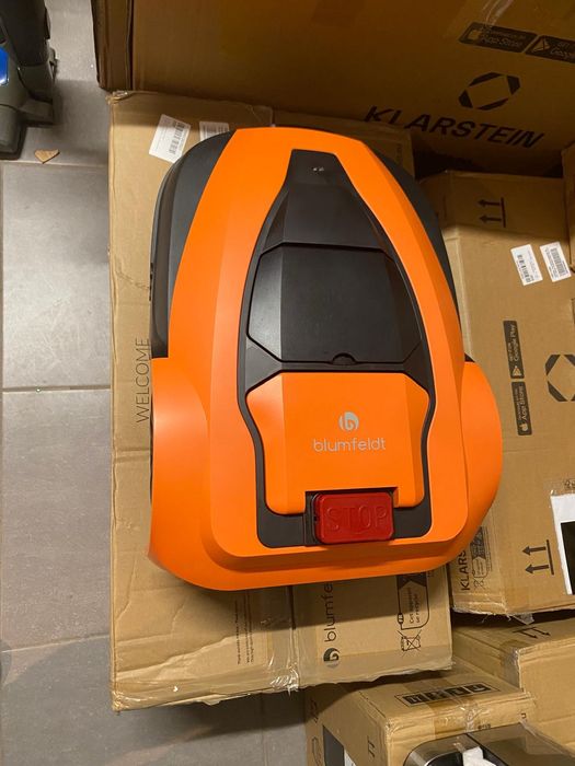 Robot koszący kosiarka aplikacja blumfeldt