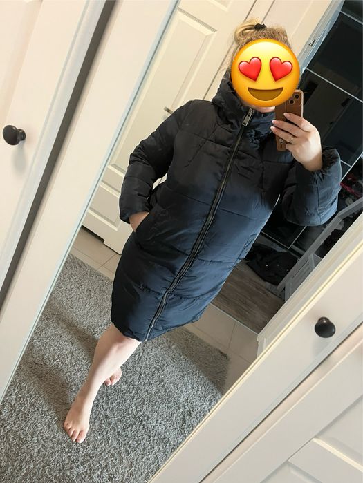 Kurtka długa płaszcz na zimę Reserved rozmiar 44