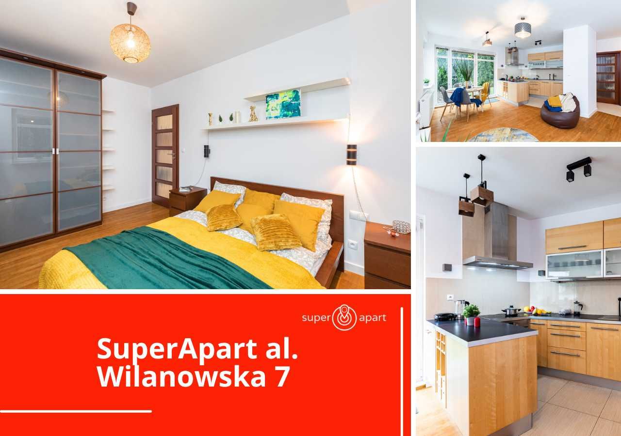 Warszawa Wilanów, 2 pokoje, parking, duży taras, Al. Wilanowska