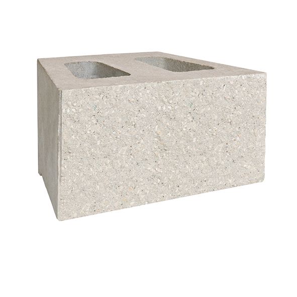 Pustak oporowy skarpowy mur ogrodowy prosty łupany biały