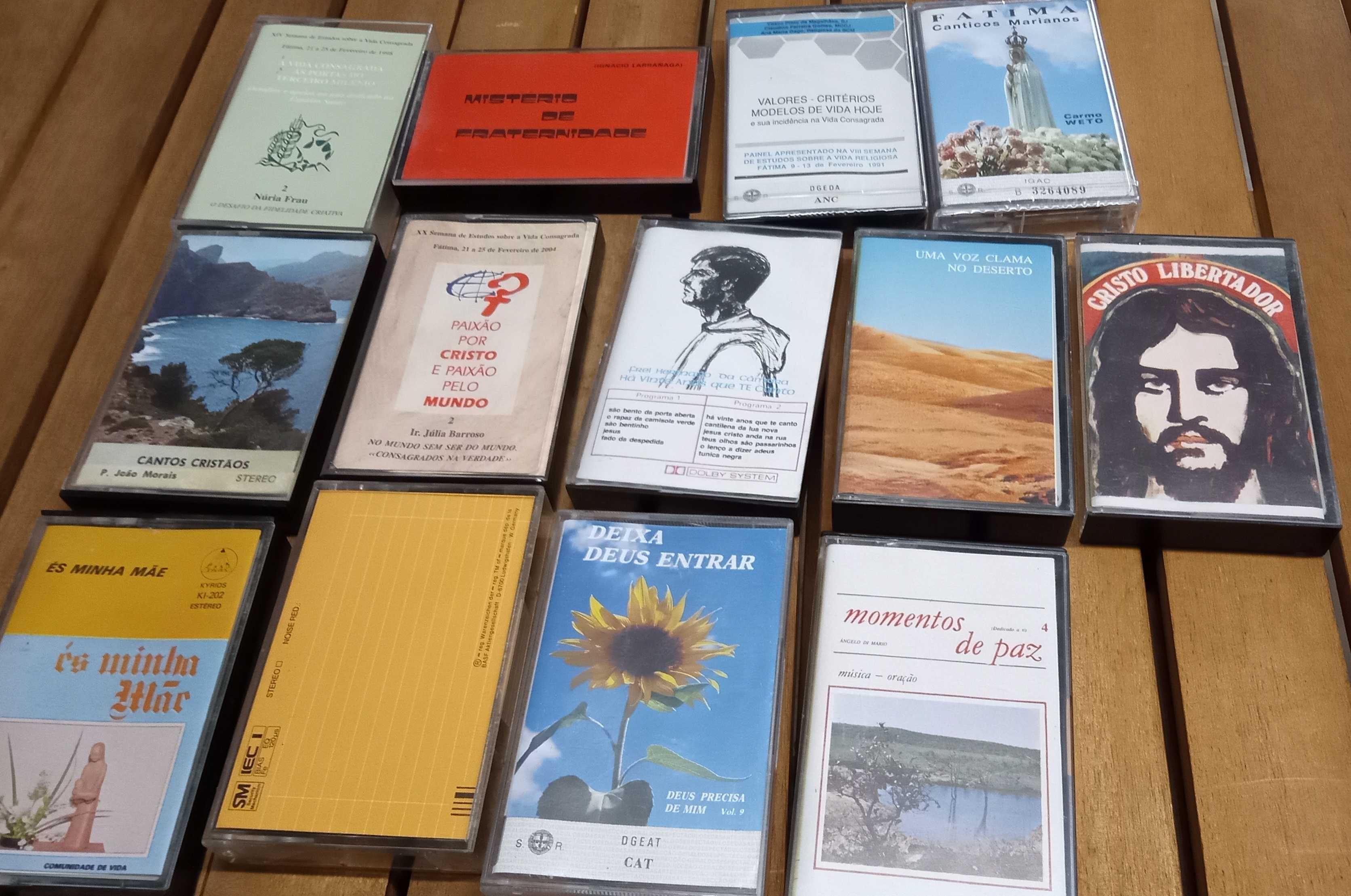 Cassetes áudio musicas variadas, o lote todo por 5€