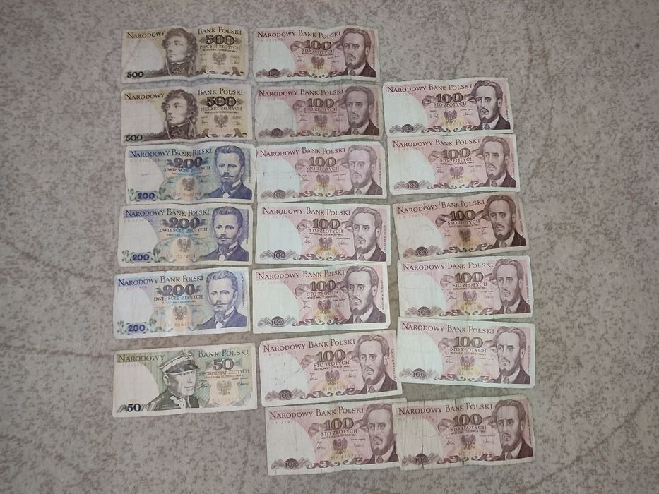 Продам старі банкноти злоті