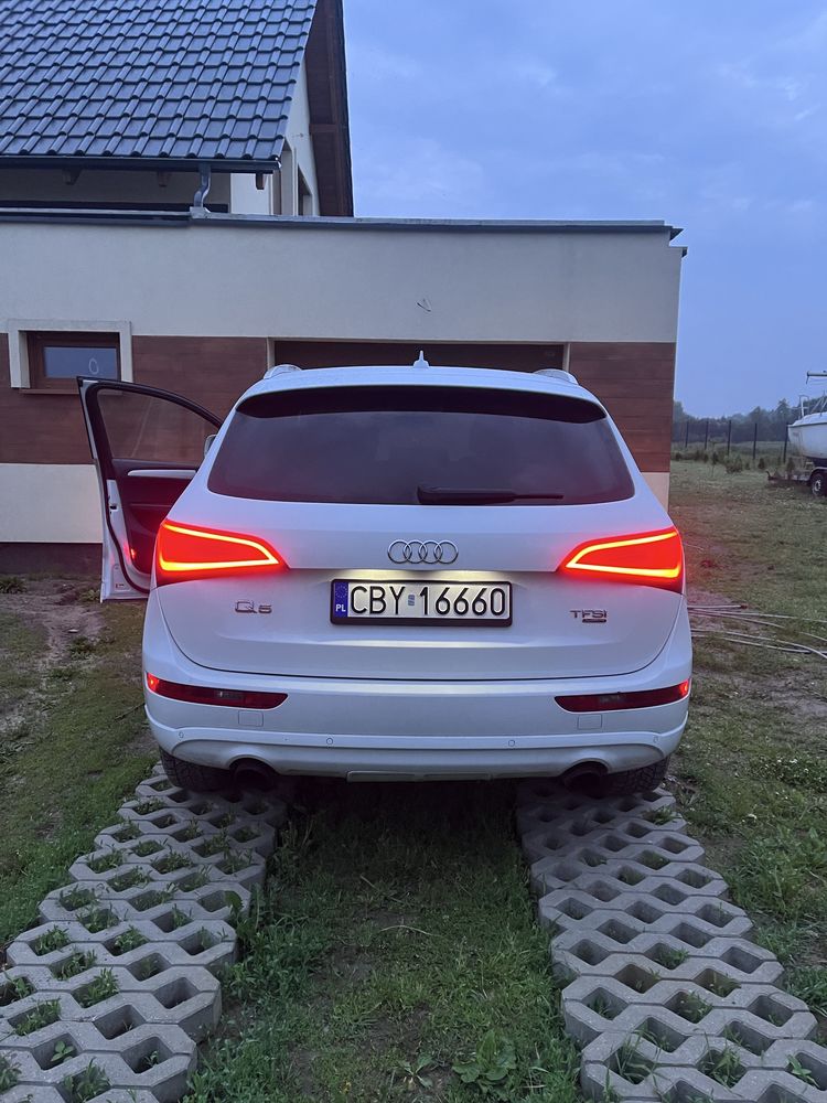 Audi Q5 2014 rok kolor biała perła