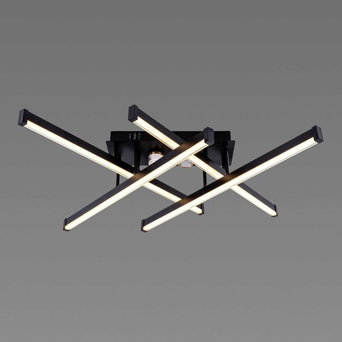 Люстра світлодіодна акрилова у вітальню Sirius YH1312/4+2