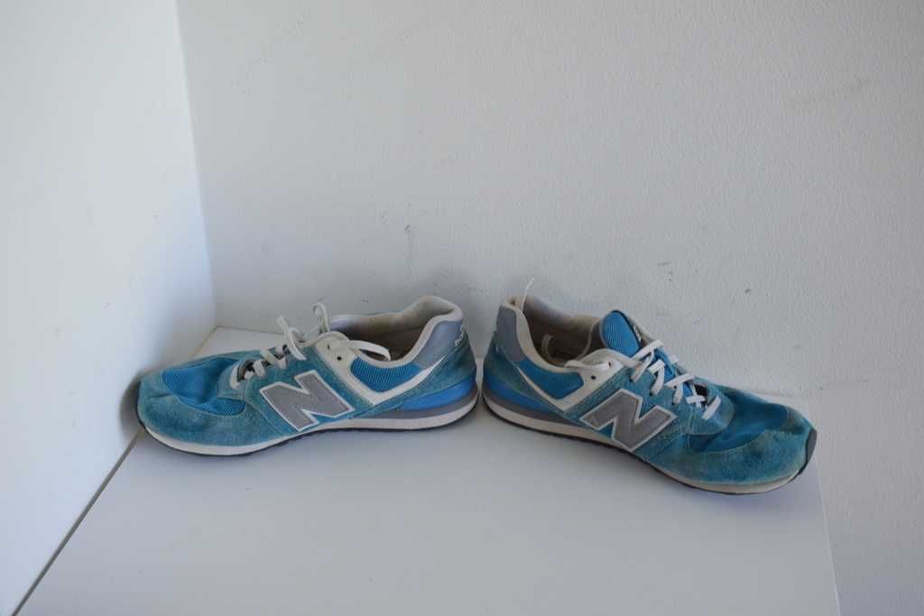 New Balance 574 buty sneakersy niebieskie 39