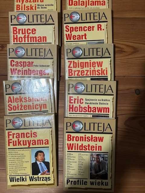 POLITEJA 10 książek o tematyce politycznej i nie tylko