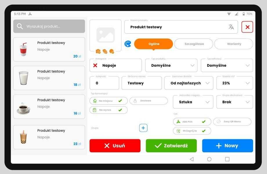 Elzab Mera Online + Oprogramowanie do gastronomii ABS POS