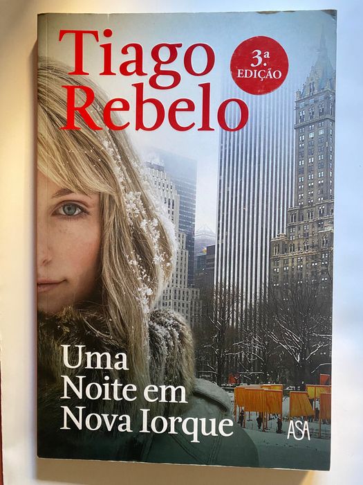 Livro “ Uma Noite em Nova Iorque “ , de Tiago Rebelo