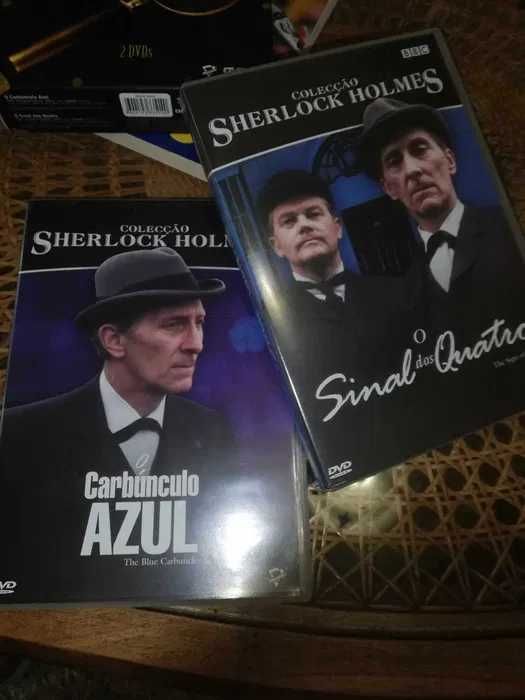 Dvds (dois) Sherlock Holmes