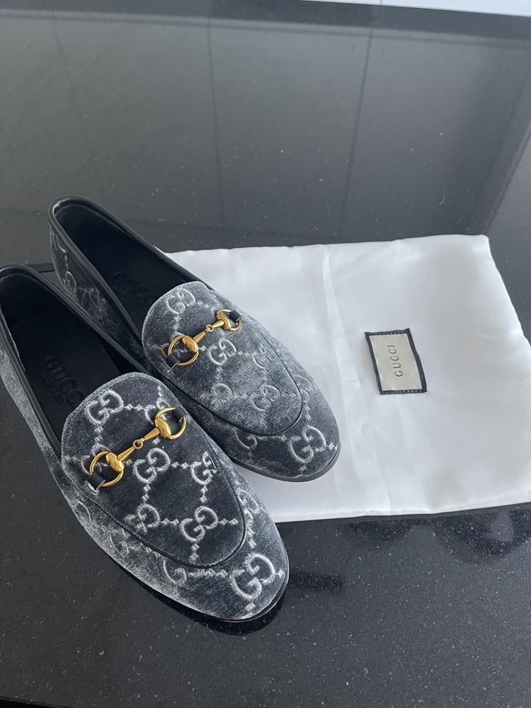 Buty męskie Gucci Loafers vewet