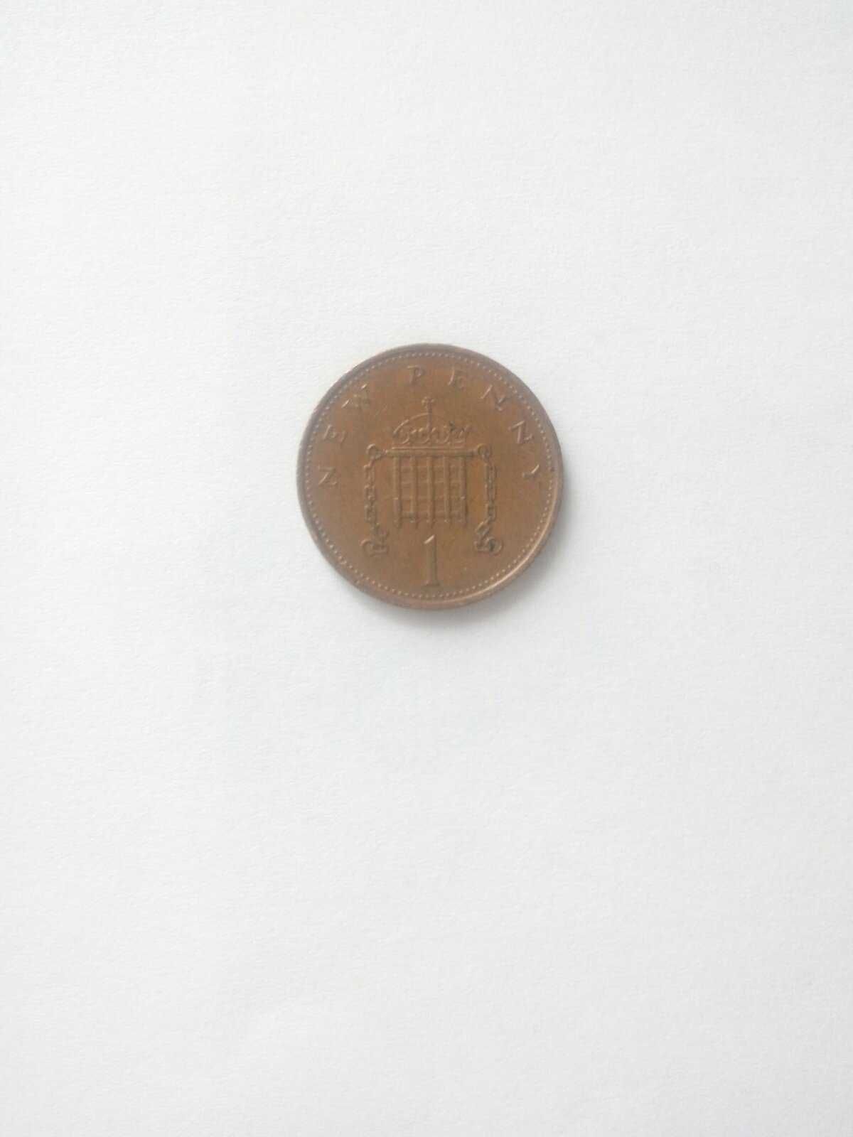 Монета New Penny Elizabeth II 1980