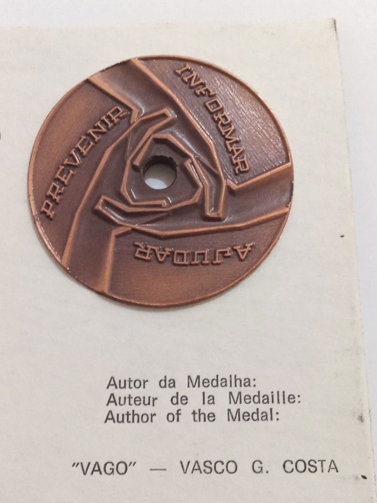 Filo-Medalhística - Luta contra o Alcoolismo