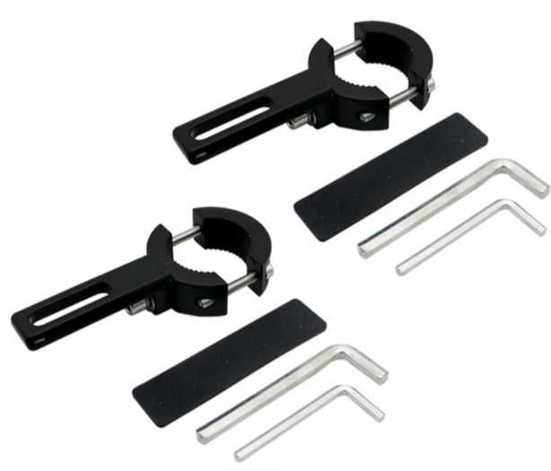 Suportes p/ faróis auxiliares modelos bmw r1200/1250 gsa e universais