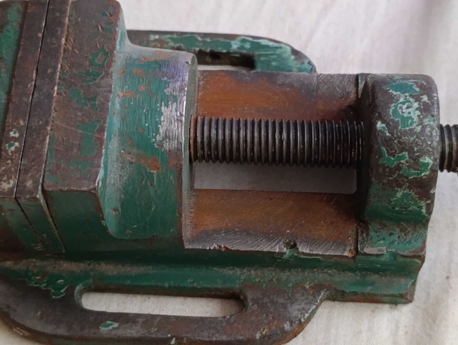 stare imadło maszynowe