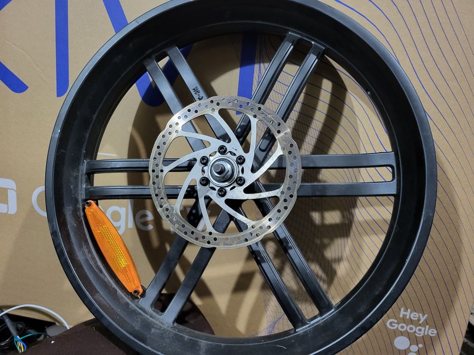 КОЛЕСО для електровелосипеда Переднє фетбайка 20" ЛИТЕ алюміній