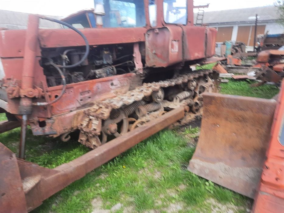 Вгтз дт-75 тракторний бульдозер