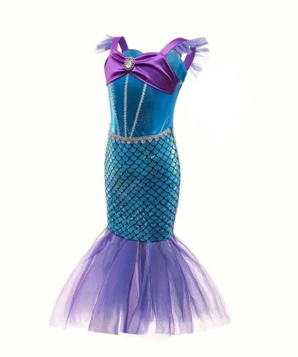 Nowy kostium Syrenka Ariel, r. 122/128 przebranie strój