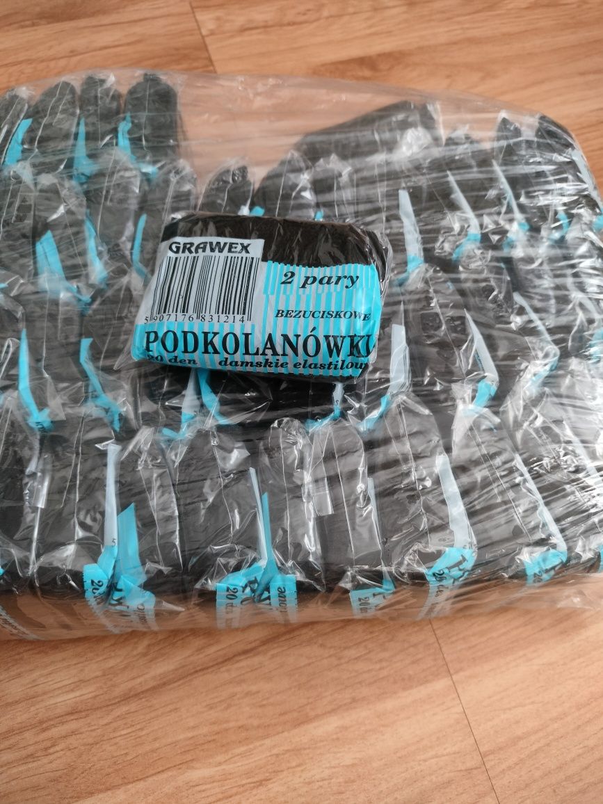 Podkolanówki bezuciskowe