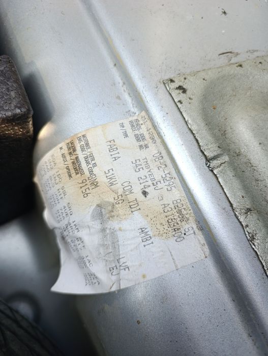 Skoda Fabia 2 Lift 1.4 TDI części 9156 skrzynia LVF maska zderzak