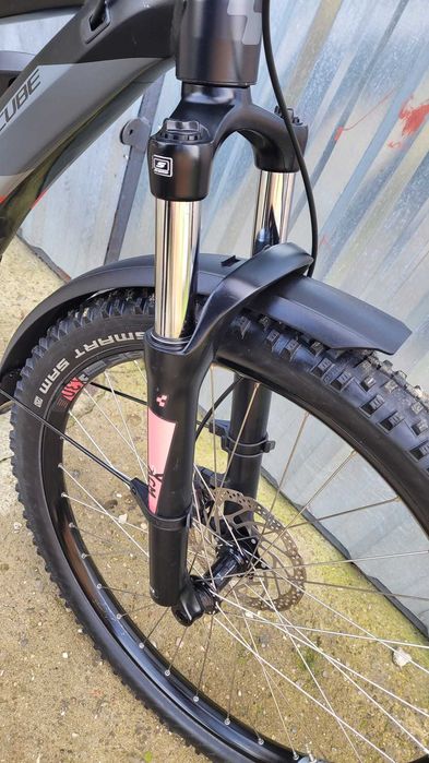 CUBE elektryczny elektryk rower aluminiowy używany 27,5 cali