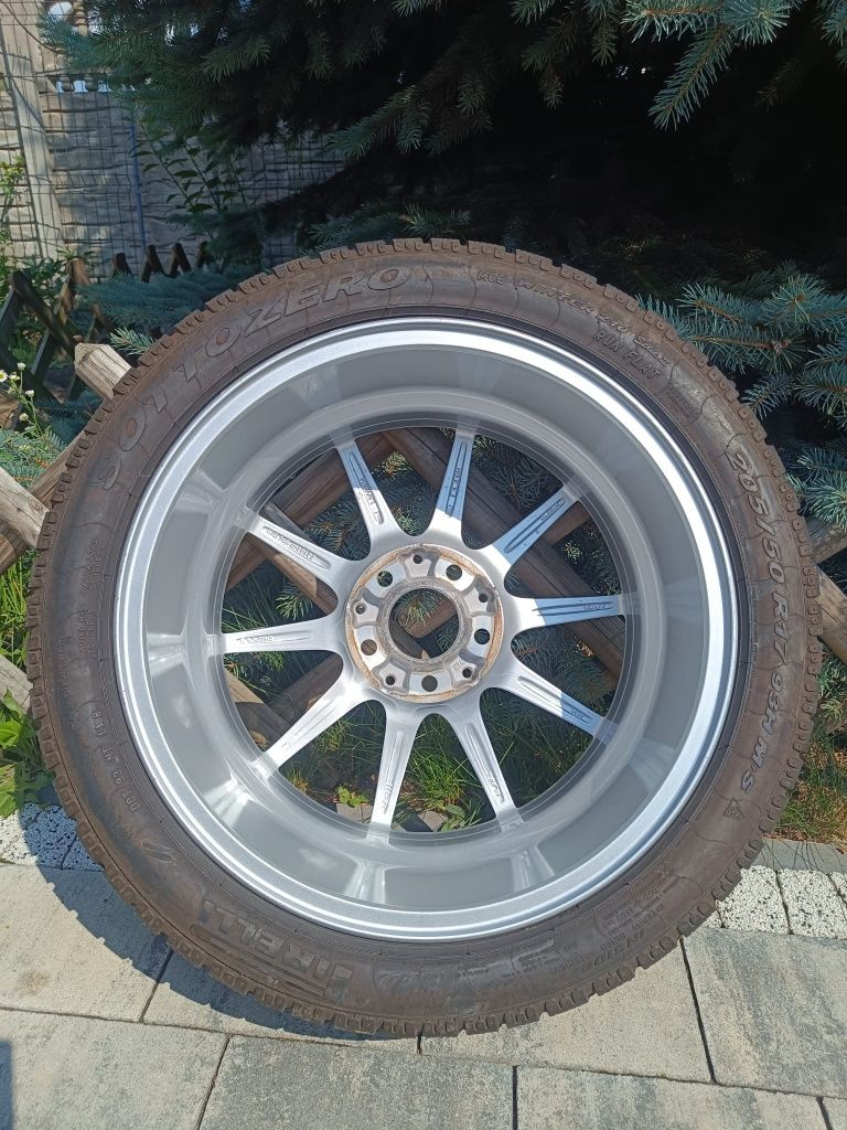 Komlet kół Mercedes w246 B klasa r17 opony zimowe