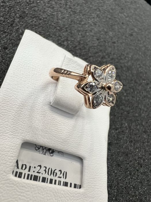 Золота каблучка, 585 проба