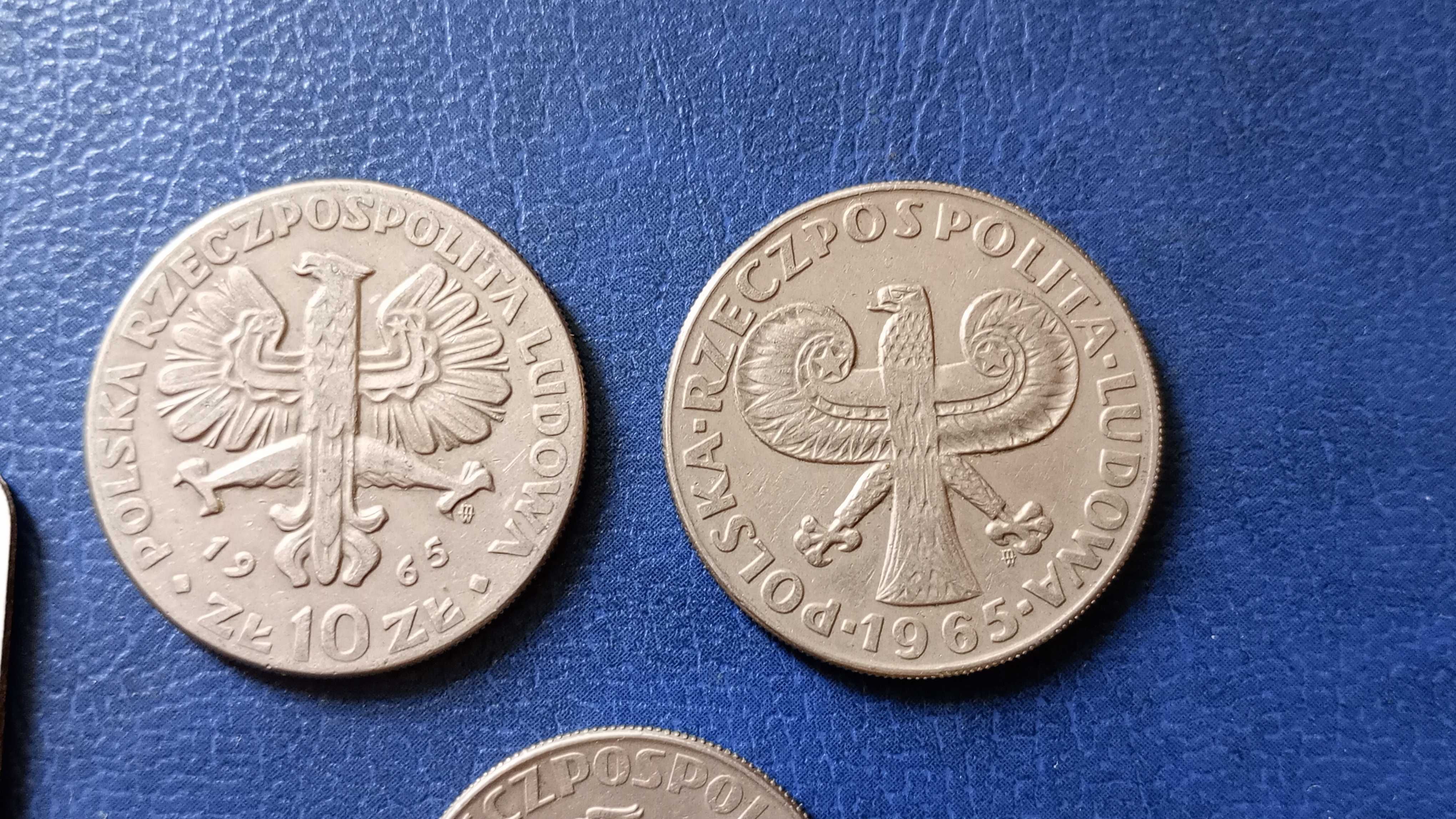 Stare monety Medal 10 zł 10 zł 10 zł zestaw PRL /1