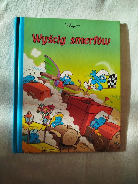 Wyścig smerfów książka