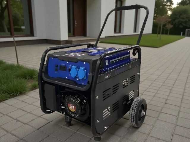 Генератор бензиновый Bizon 3,0кВт генератор бензиновий з колесами