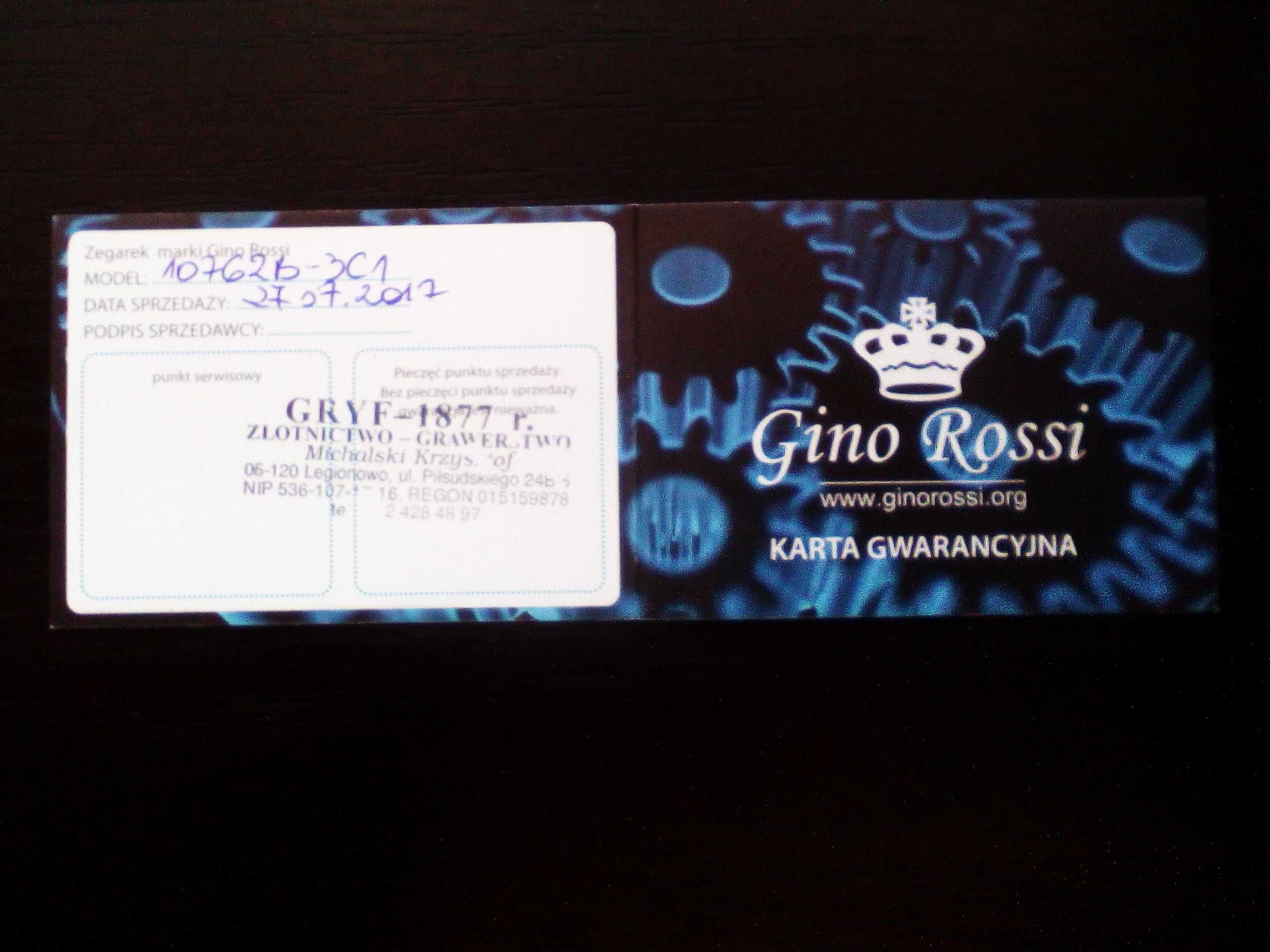 Zegarek Gino Rossi