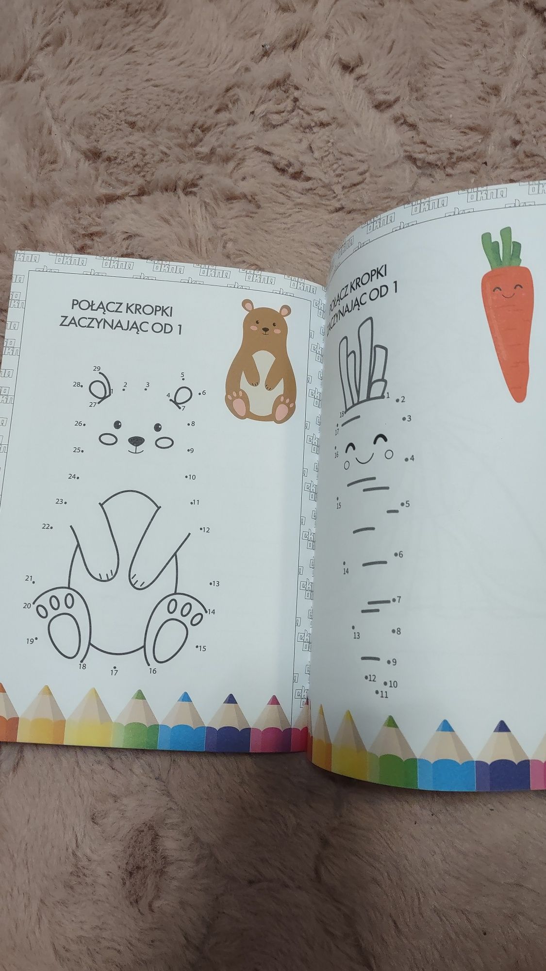 Kolorowanki i łamigłówki od 2 lat