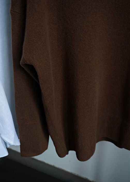 Светр з вовни та кашеміру з високим коміром Massimo Dutti