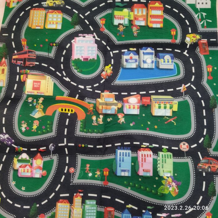 Tapete playmat brincar one two fun