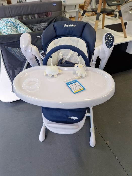 Caretero indigo krzesełko huśtawka 2w1