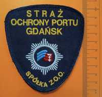 Naszywka Straż Ochrony Portu Gdańsk