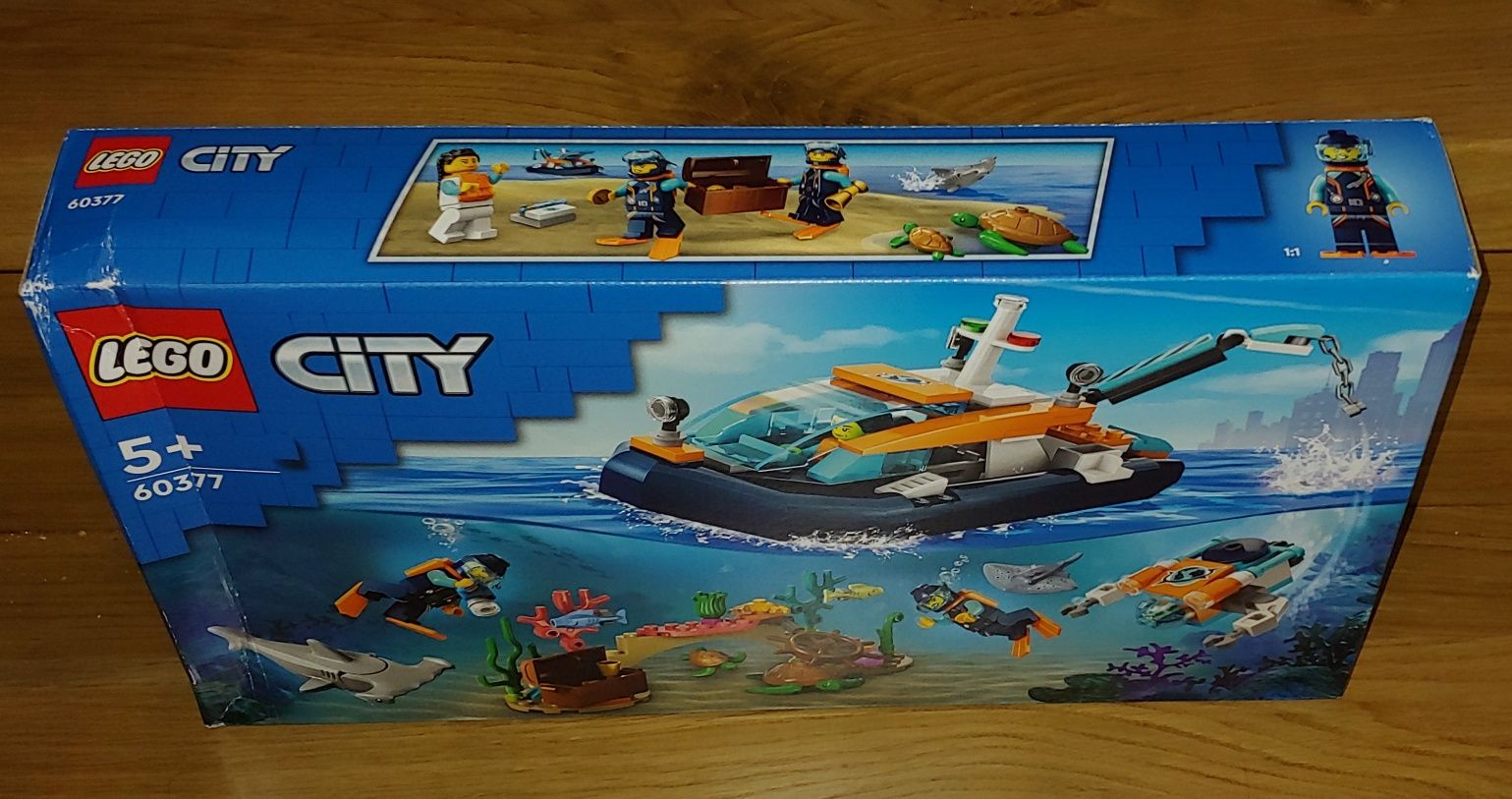 LEGO CITY Łódź do nurkowania badacza 60377 szybka wysyłka