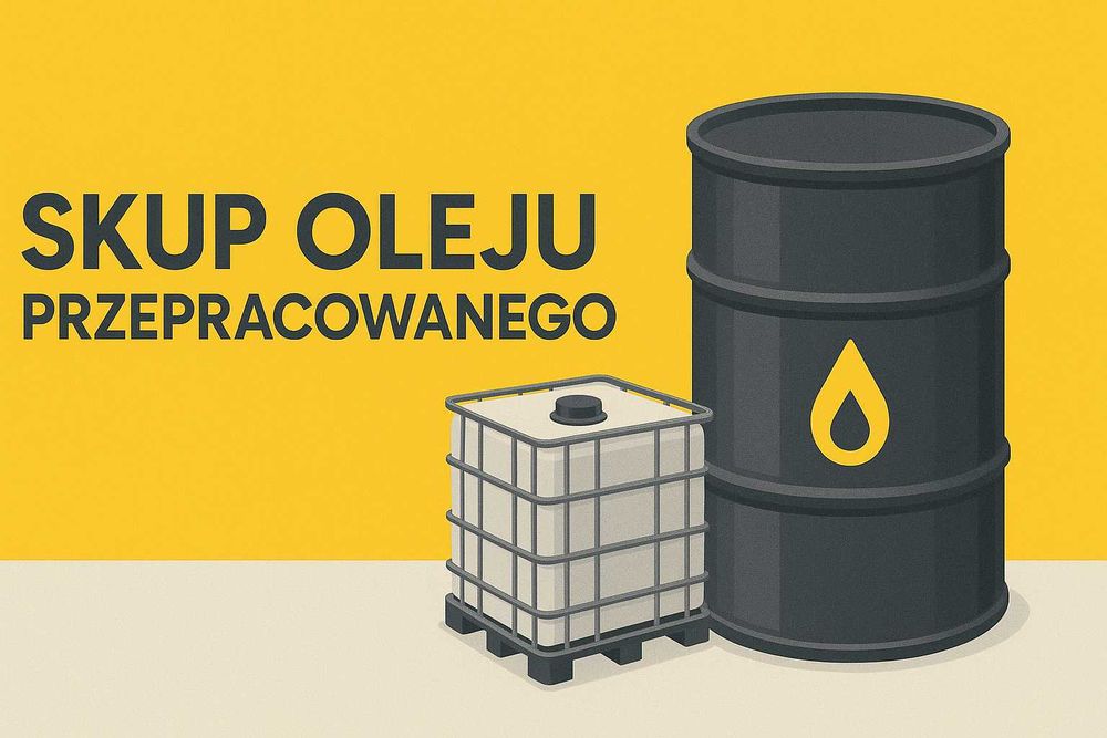 Olej zużyty, przepracowany, odpadowy - SKUP