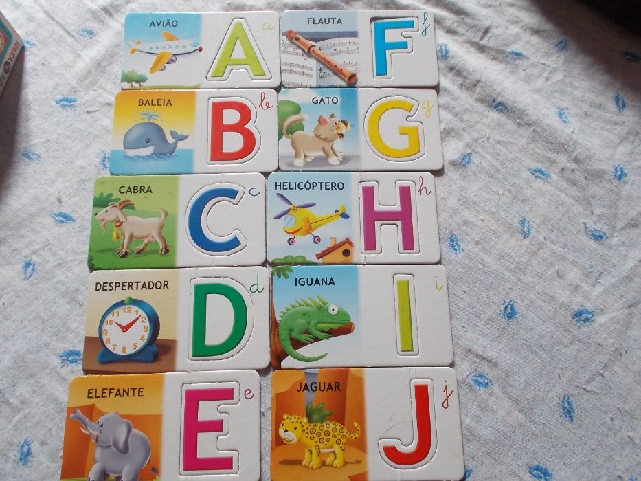 Jogo para aprender o abecedário