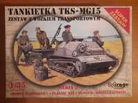 Mirage model do sklejania Tankietka TKS-MG15 skala 1/35