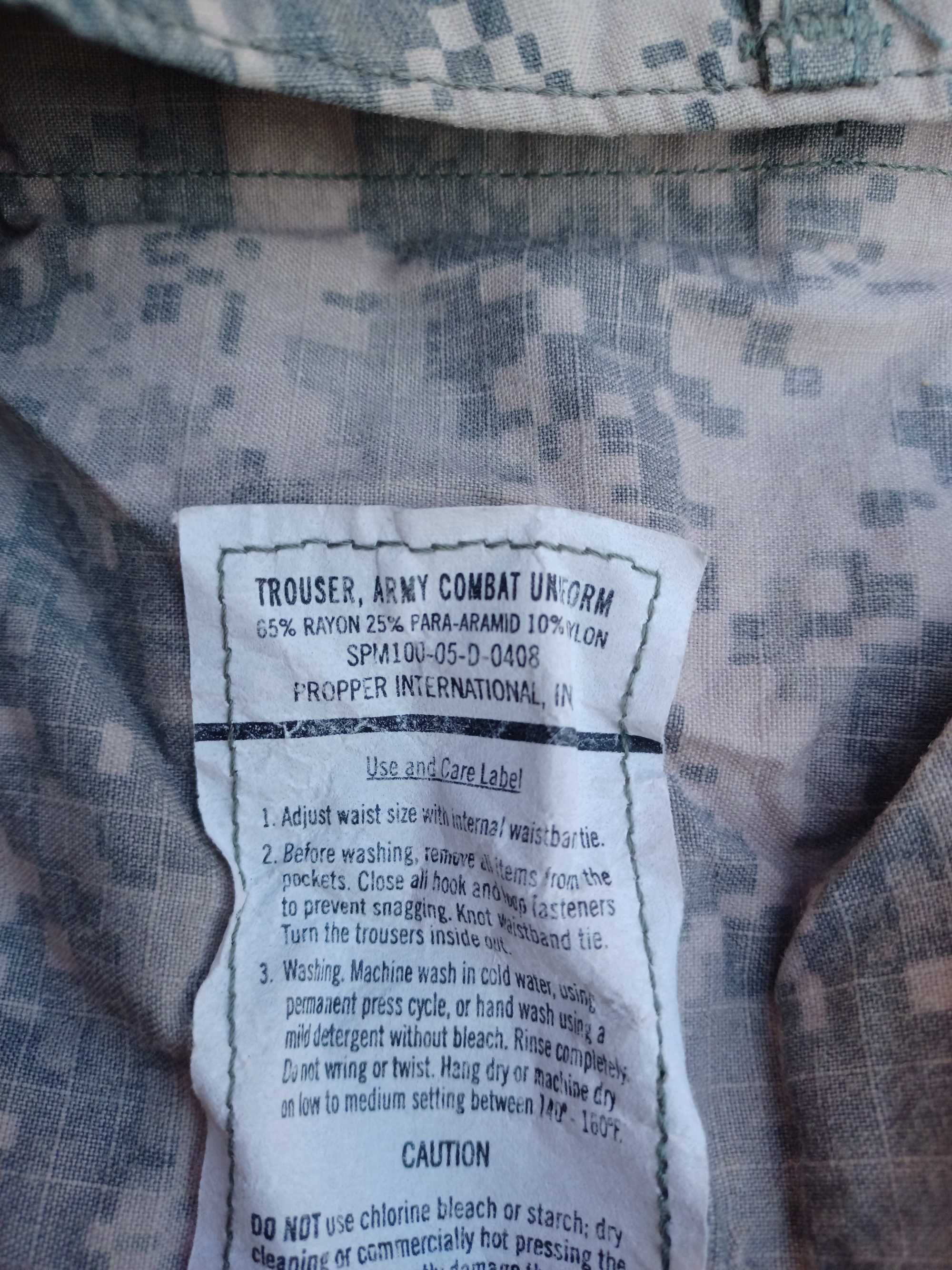 Spodnie wojskowe US Army UCP M/R