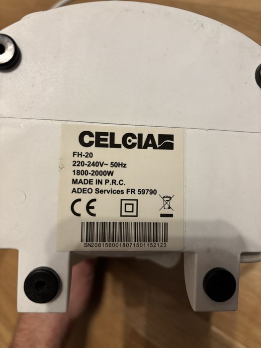 Termowentylator, farelka