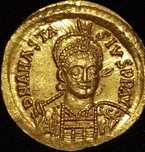 Solidus Anastazy I 491-518 Cesarstwo Bizantyjskie