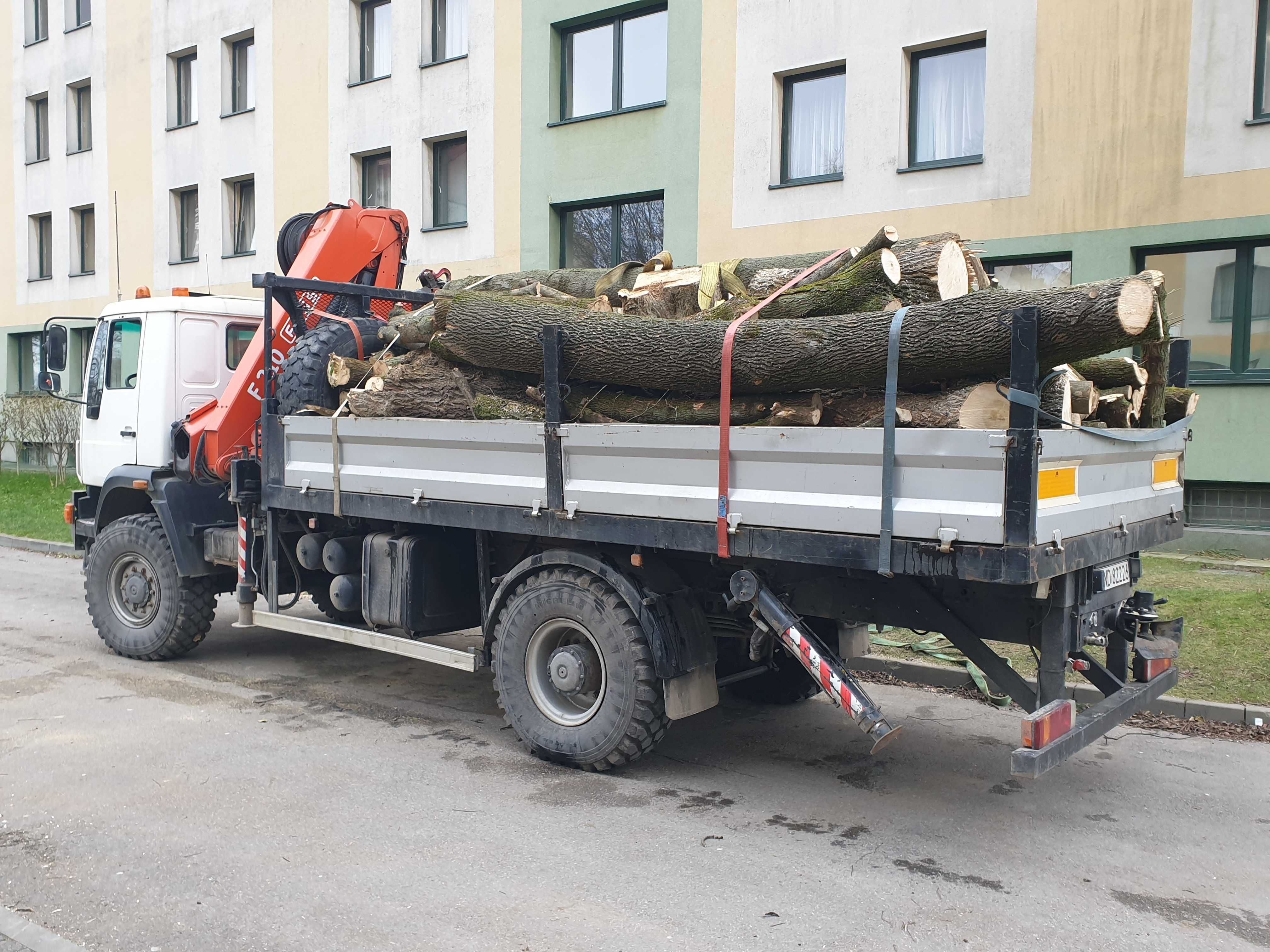 Usługi HDS transport 4x4 terenowy, wywóz gruzu worki big bag