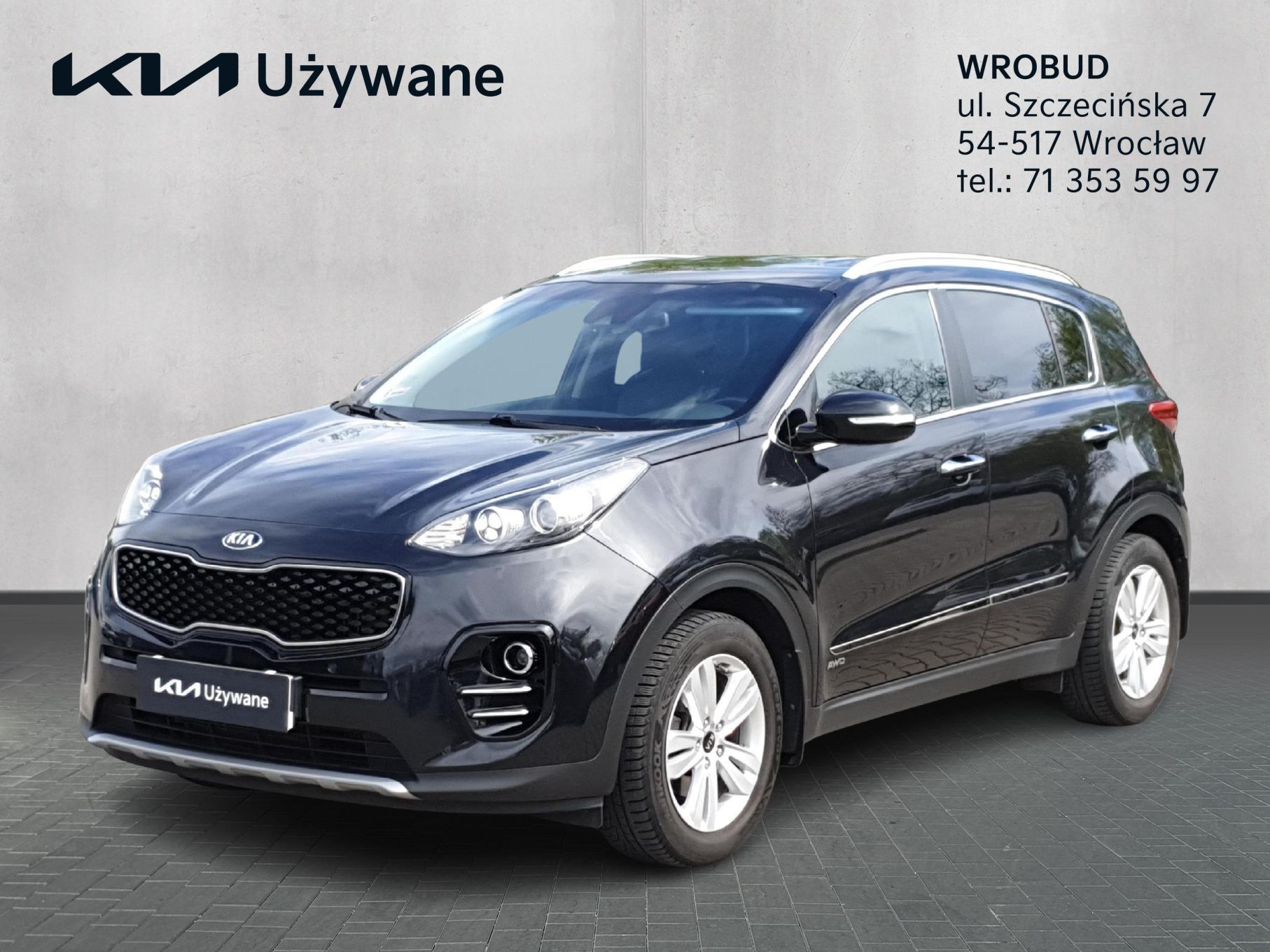 Kia Sportage 1.6T-GDI 177KM 7DCT AWD / Business Line / PL salon / 2 x opony /