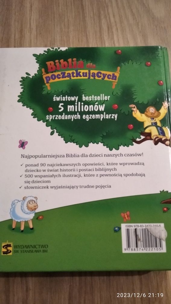 Biblia dla początkujących historie biblijne dla dzieci