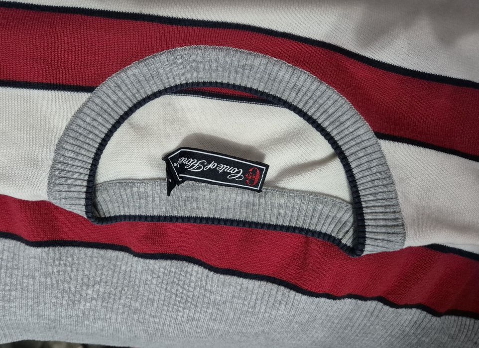 CONTE OF FLORENCE roz. M/L extralekki sweter premium made in italy