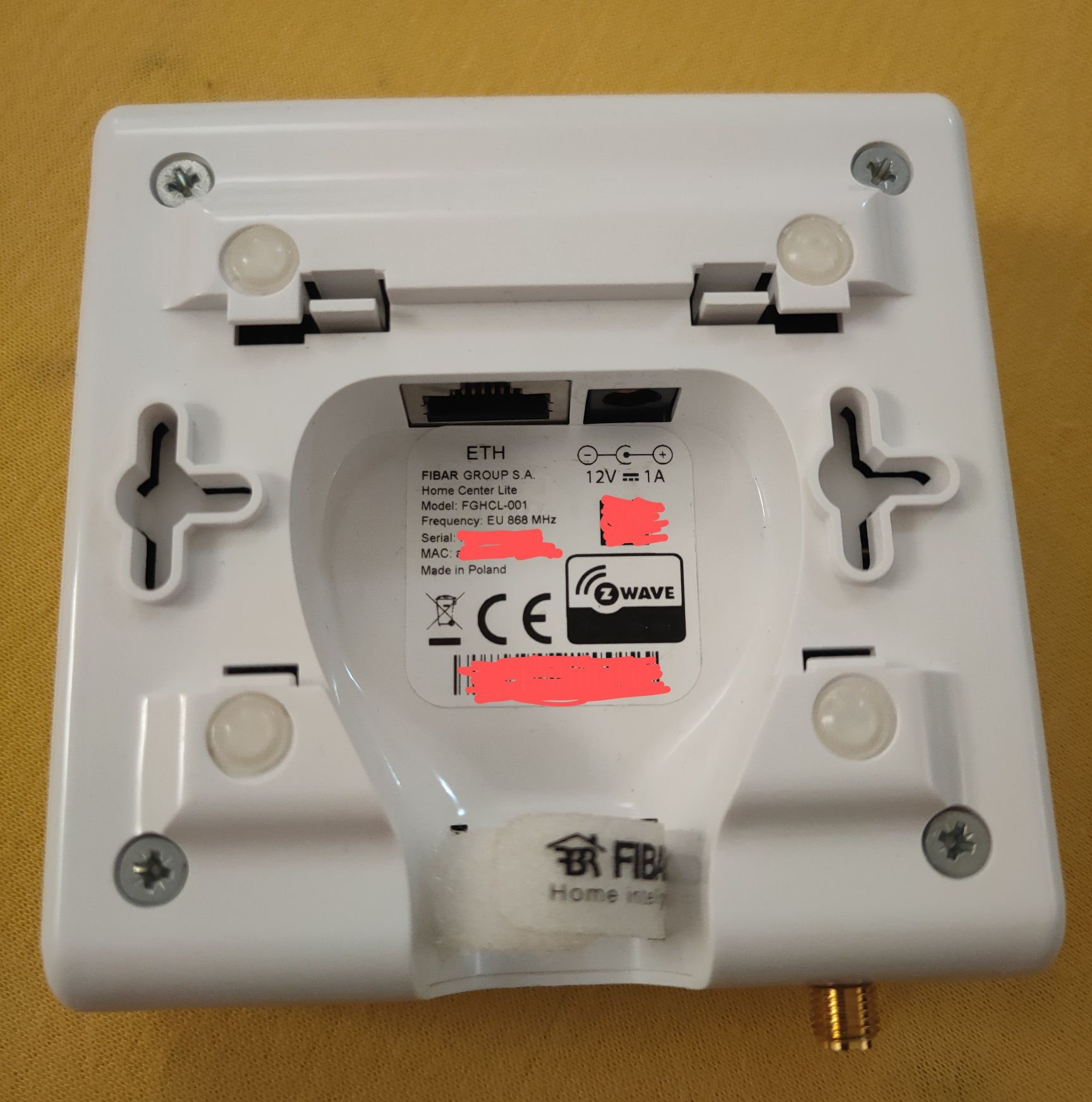 Centrala bramka Fibaro Center Lite FGHCL Z-wave centralka