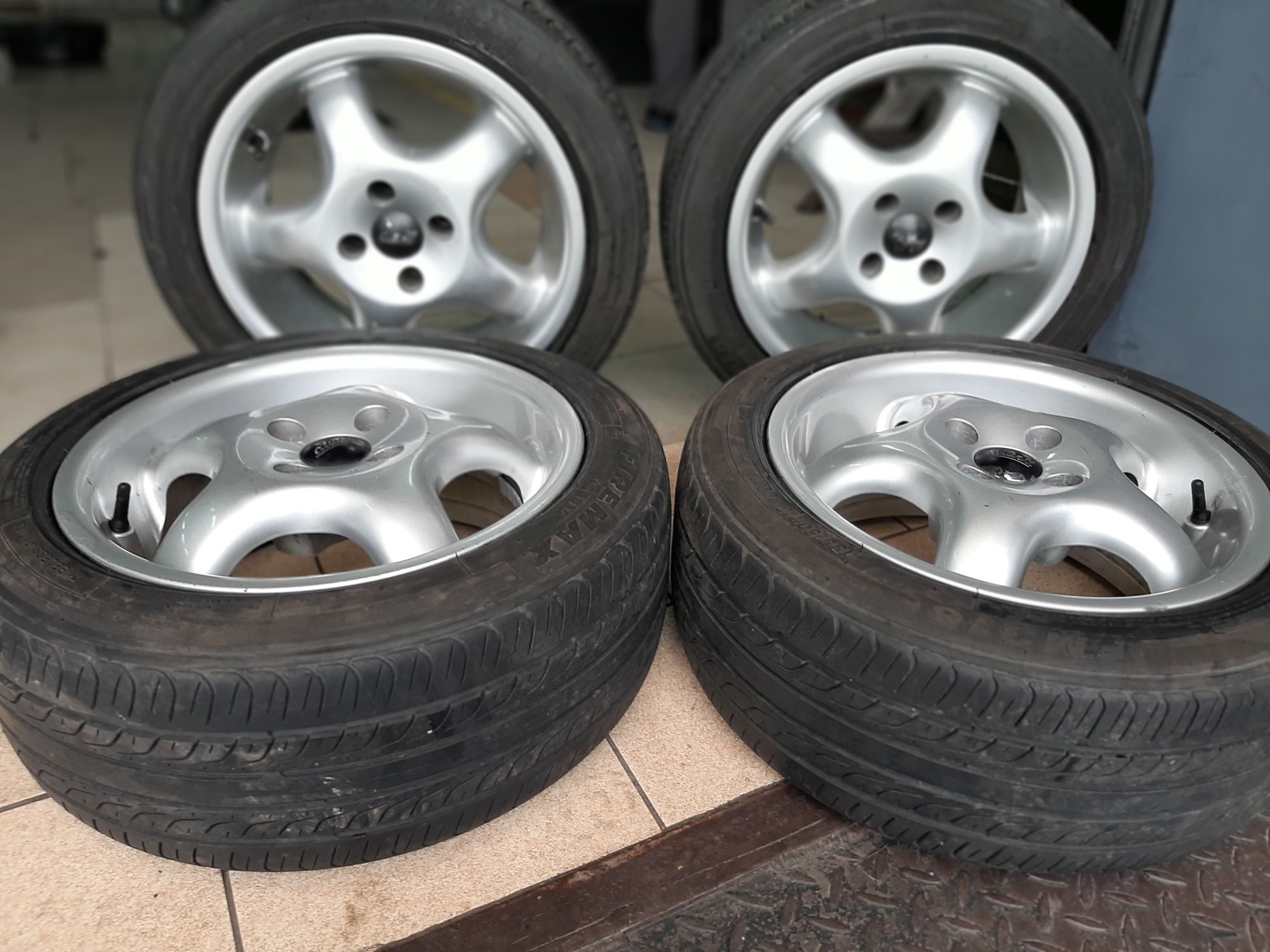 4x100 LATO 195/50/15 =5.80 KOŁA VV Polo skoda fabia seat mazda 100% ok