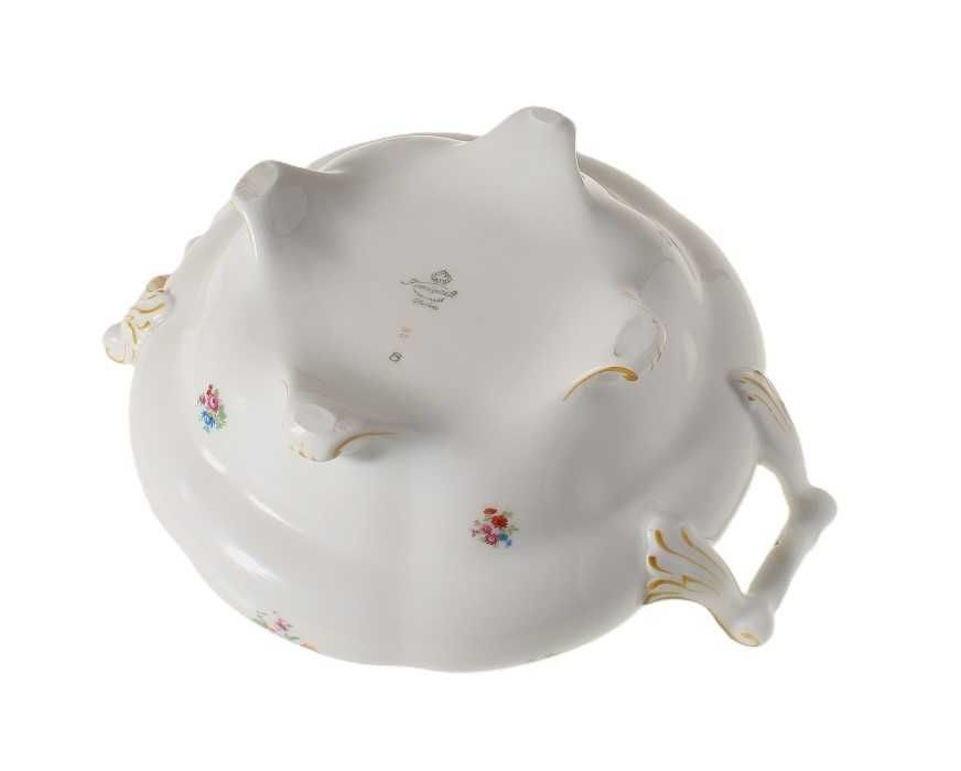 Waza do zupy serwis Charlotte porcelana śląska Koenigszelt l.30-40